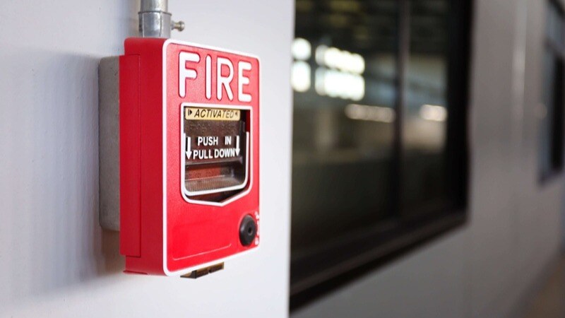 fire alarm in building intelligibility testing 